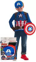 Rubiesmarvel Avengers Rubies - Kapitono Amerikos aprangos rinkinys (104-116 cm)
