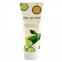 Skin moisturizing exfoliation smooth skin peel off pack 180g cucumber, 1 pack beige