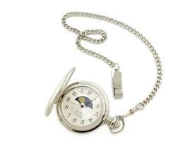 MONTRES Kišeninis laikrodis Satino Arabiški skaičiai Sidabrinis MC-900-WA [prekė] white