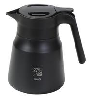 Perlo Metalinis Kavos Padavėjas 800ml Nerūdijančio Plieno Vakuuminė Dviguba Konstrukcija ŠiltaiŠaltai Juoda IE Cafe HB-6618 black