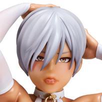 Norgreco originalus personažas Yuka Hiiragi rudos skalės PVC dažytos baigtos figūros Q-six ver. 1/5 gray