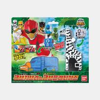 [Bandai] Power Rangers Animal Force Cube Zebra & Platypus Set red