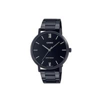 Casio Standard serija Klasikinis Minimalistinis Kvarcinis Mechanizmas Nerūdijančio Plieno Apyrankė Laikrodis Vyriški laikrodžiai Juodas MTP-VT01B-1B Random Watch Box black
