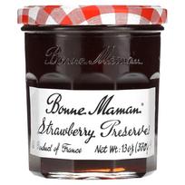 iHerb Bonne Maman braškių uogienė 370g (12 uncijų) black