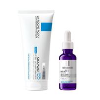 [larocheposay] La Roche-Posay Cicaplast Multi-Repair Cream 100ml + Mela B3 Serum 30ml Set white