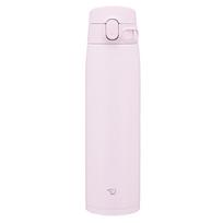 Zojirushi Termosas Nerūdijančio plieno puodelis, Didelės talpos 720 ml, Vienu paspaudimu atidaromas besiūlis dangtelis, Tik 3 priežiūros taškai, Švelniai rožinis, SM-VB72-PM white