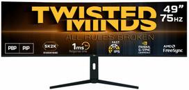 „Twisted Minds“ – 49 colių įstrižainės 5K/2k 75Hz lenktas žaidimų monitorius su IPS panele TM492K75IPS