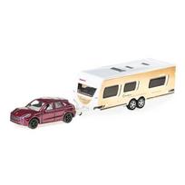 [SIKU] Automobilis ir kempingas SK2542, 255x115x59mm korėjietiškas žaislas beige