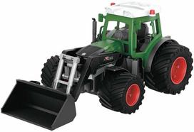 MX R/C Constructions - Traktoriaus nuotolinio valdymo pultas su kastuvu 2,4 GHz, 3,7 V ličio jonų, žalias (471476)