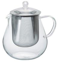 HARIO Leaf Tea Pot Clear Practical Capacity 700ml Heat Resistant Glass Present Gift Present CHC-70T gray
