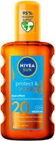 Nivea apsauginis ir bronzinis aliejus nuo saulės SPF 20, 200 ml