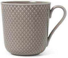 Lyngby Porcelæn - „Rhombe Earth“ puodelis su rankena - 39 cl - molis
