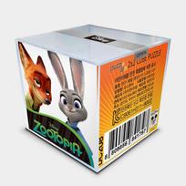 2x2 Zootopia Mini Kubas-dėlionė Disney Raktų pakabukas orange