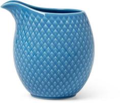 Lyngby Porcelæn - Rhombe spalvos pieno ąsotis - 39 cl - Mėlyna