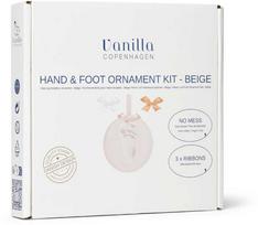 Vanilla Copenhagen - rankų ir kojų molio rinkinys - smėlio spalvos - Ø11 cm (MEMO1025)