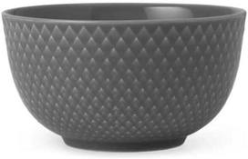 Lyngby Porcelæn - Rombo žemės dubuo - Ø11 cm - Šiferis