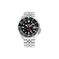 SEIKO Classic Canned Food SEIKO5 100m Water Resistant Mechanical Movement Stainless Steel Strap SSK001K1 Cool Black black