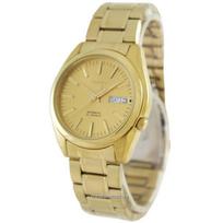 Vyriškas laikrodis „Seiko 5“ automatinis SNKL48 SNKL48K1 SNKL48K auksas