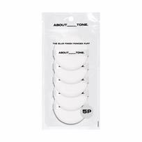 ABOUT_TONE The Blur Finish Powder Puff 5P white