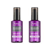 KUNDAL Macadamia Ultra Hair Serum Acacia Moringa 100ml x2 gray