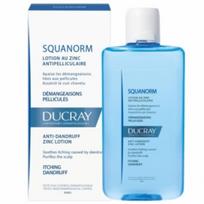 Ducray Squanom losjonas 200 ml (pleiskanota galvos oda) white