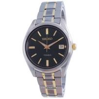 „Seiko Atraskite daugiau“ Titano kvarco SUR377 SUR377P1 SUR377P 100M vyriškas laikrodis žalia