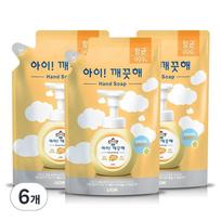 iClean antibakterinio putplasčio rankų muilo papildymas, 450 ml, 6 vnt. beige
