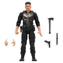Marvel Legends Series Born Again Punisher Collectible Action Figure Daredevil 6-Inch black