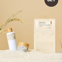 FULLY Rice Ceramide 3-piece set (cream + toner + mask pack) Rice Ceramide 3-piece set white