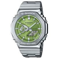 CASIO Unisex G-STEEL Series Green Watch GM-2110D-3A GM-2110D-3A Green Dial gray