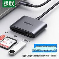 UGREEN CM387 USB 3.0 Multi-in-One Card Reader white