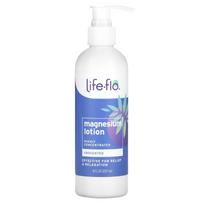 Life-flo, Magnio losjonas, Labai koncentruotas, Be kvapo, 8 fl oz (237 ml) white