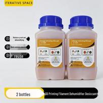Iterative Space Color Changing Silica Gel Desiccant blue