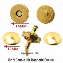 Ultra-Thin 18mm Magnetic Snap Button, Luggage Rivet, 14mm Magnetic Buckle