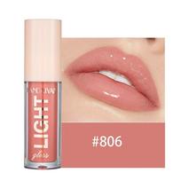 Shiny, sparkly pearl lipstick, long-lasting, non-sticky, 12-color lip gloss lip glaze makeup, 06 6, 1 piece brown