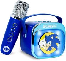 OTL Sonic The Hedgehog LED Karaoke Speaker and Microphone