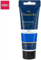 Akriliniai dažai DELI Finenolo 75ml, mėlynos spalvos