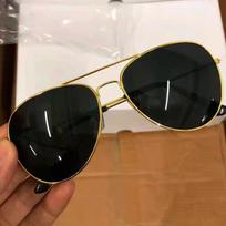 Vintažiniai Unisex Aviatoriaus Saulės Akiniai - Modelis 3025 Varlės Akis black