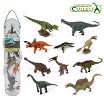„Collecta Mini Dinosaur“ figūrėlės 10 dalių rinkinys Nr. 2, populiarūs žaislai Korėjoje gray
