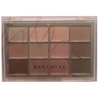 Wake Make Soft Blurring Eye Palette 4 Colors Choose 1, No. 2, 1 Piece gray