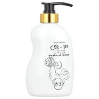 Elizavecca, CER-100 Kolagenu padengtas plaukų A+ raumenų gydymo skalavimas, 16,9 fl oz (500 ml) white
