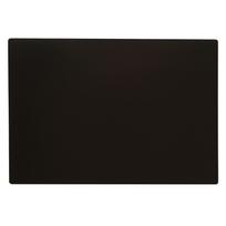 Itoya Recycled Leather Desk Mat L Black juoda