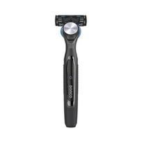 Dorco PACE 3D Motion Power skustuvas, dovanų rinkinys (Rankenėlė + 5 Peiliukai + 74ml Skutimosi Putos) gray