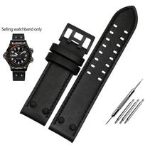 Originalios odos laikrodžio apyrankė Hamilton Khaki Aviation Field serijos vyriškam laikrodžiui Apyrankė su kniedėmis Dirželis Ruda 20mm 22mm 22mm black