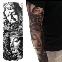 FJ General Mall Irezumi tatuiruotės lipdukas, 1 vnt., riboto leidimo gray