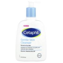 Cetaphil, švelnus odos valiklis, be kvapiųjų medžiagų, 16 fl uncijų (473 ml) blue