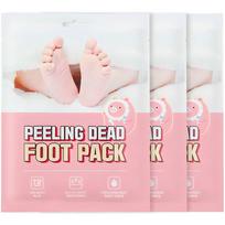 Me Factory Peeling Dead Foot Care Pack, 1 pack, 3 packs, 40g pink