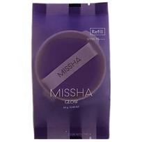 MISSHA Glow Layering Fit Cushion 14g (SPF50+ PA++++) (Violetinė pagalvėlė), Nr. 21 pora, 1 vnt gray