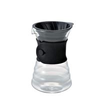 HARIO V60 drip decanter 700ml black for 1 to 4 cups with band VDD-02B juoda