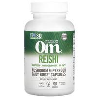 Om Mushrooms, Reishi Mushroom, 2,000mg, 90 Veggie Capsules (667mg per capsule)